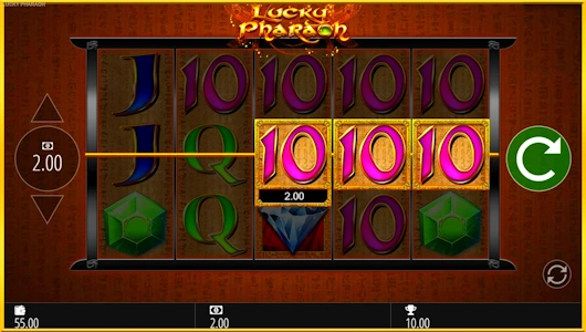 Urteil über den Slot Lucky Pharaoh